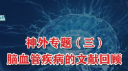 神外专题（三）| 脑血管疾病的文献回顾